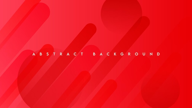 Abstract red background with gradient and modern style