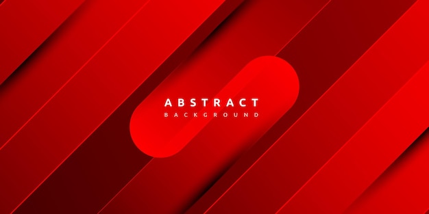 Abstract red background with modern style and gradient vibrant color