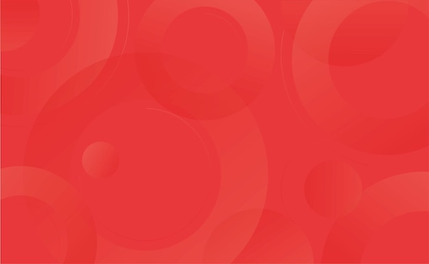 Abstract red circle background