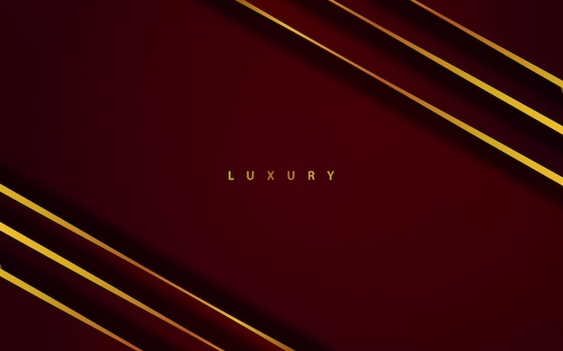 Abstract red luxury background