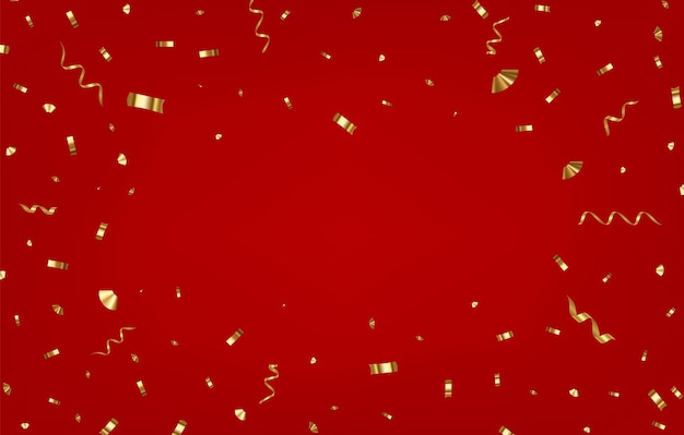 Abstract Red Party Holiday Background