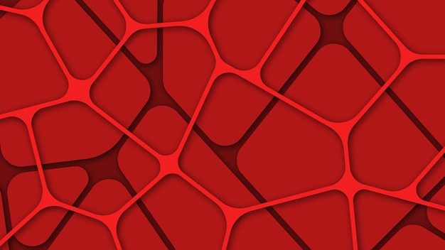 Abstract red spider web background