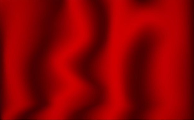 Abstract red textile fabric texture wave background design