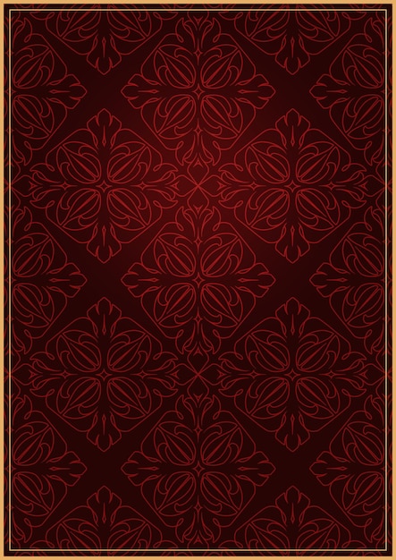 Abstract red vertical template