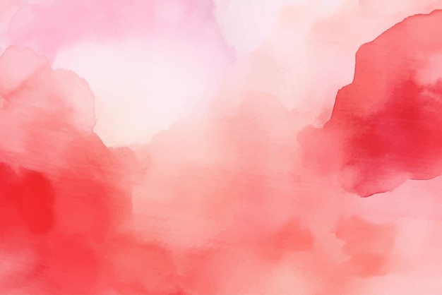 Abstract red watercolor background design