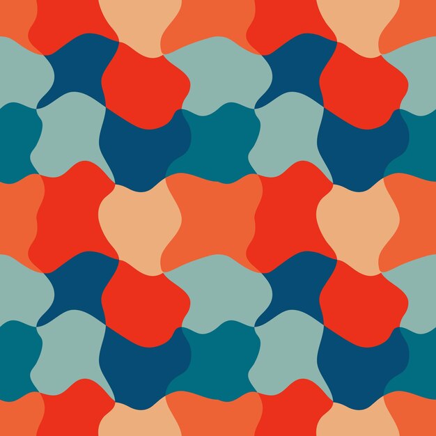 Abstract retro pattern 