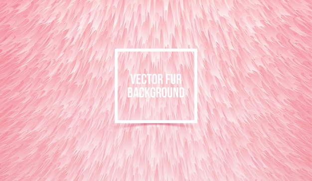 Vector abstract rose furry background imitation synthetic fur