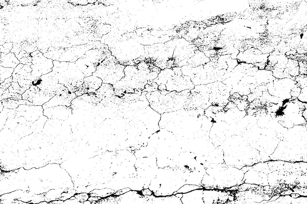 abstract rough grungy texture of weathered wall vector illustration of monochrome grungy texture