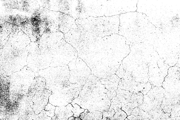 abstract rough grungy texture of weathered wall vector illustration of monochrome grungy texture