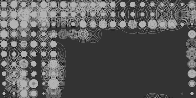 Abstract round texture Vector background banner etc