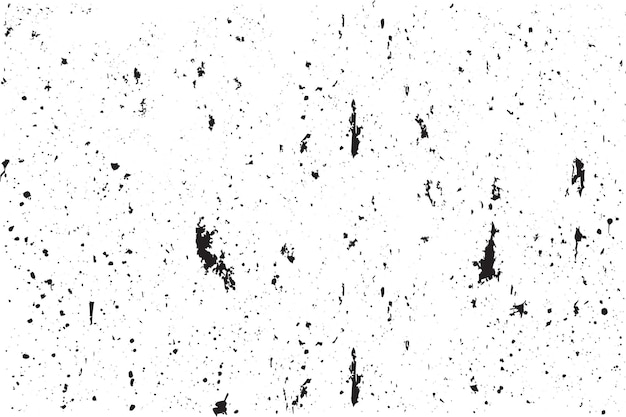 Abstract scratched and stained grunge effect vector Distressed surface and Grimy concrete surface vector for backgrounds Rusty metal surface and gritty texture design on a white background