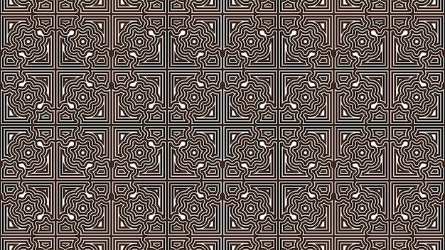 Abstract seamless geometric pattern