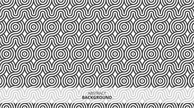 Abstract seamless geometric shape lines pattern