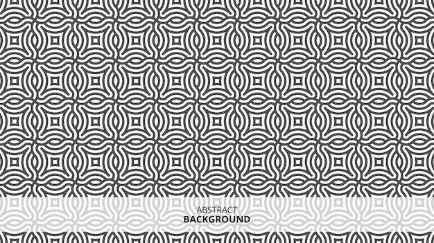 Abstract seamless geometric shape lines pattern