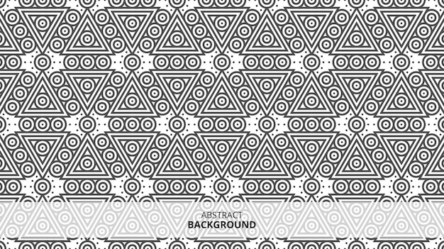 Abstract seamless geometric shape lines pattern