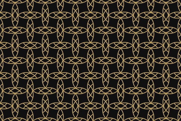 Abstract seamless ornamental background elegant design Ornate geometric minimalistic luxury pattern