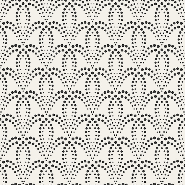 Abstract seamless pattern dotted background