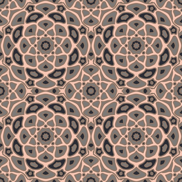 Abstract seamless pattern Simple repeat elements sixties fashio