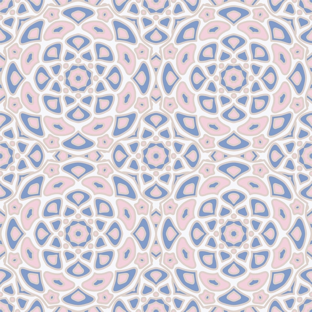 Abstract seamless pattern Simple repeat elements summer fashion Spots contemporary mosaic