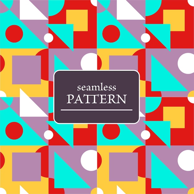 Abstract seamless pattern