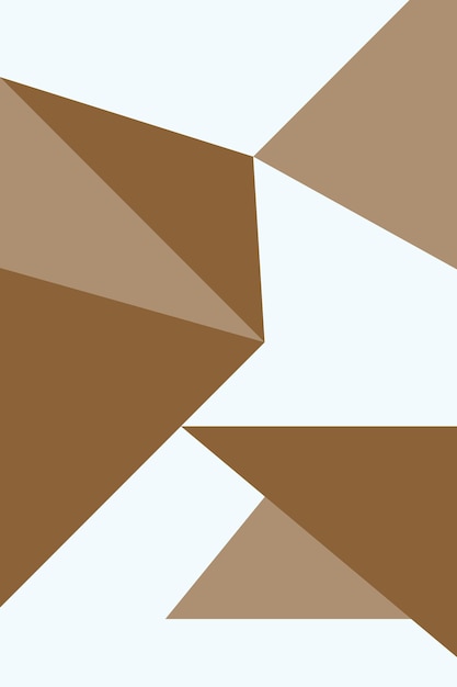 Abstract, shapes brown, dark brown wallpaper background vector illustration .