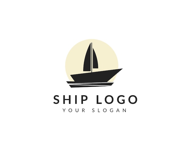 Abstract Ship Logo Design