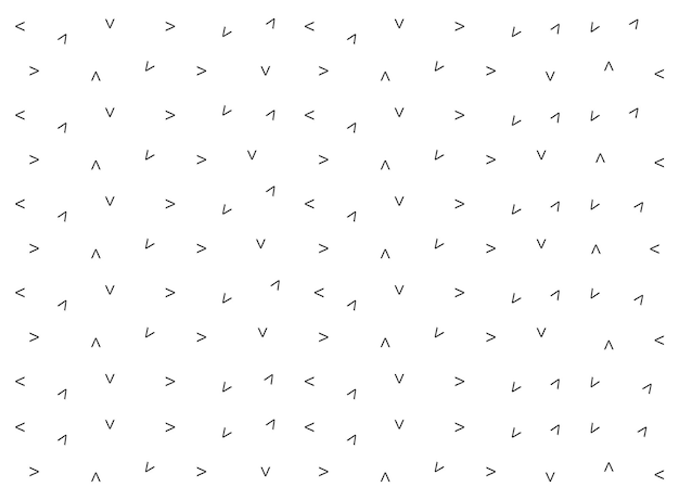 Vector abstract signs pattern on a white background vector illustration