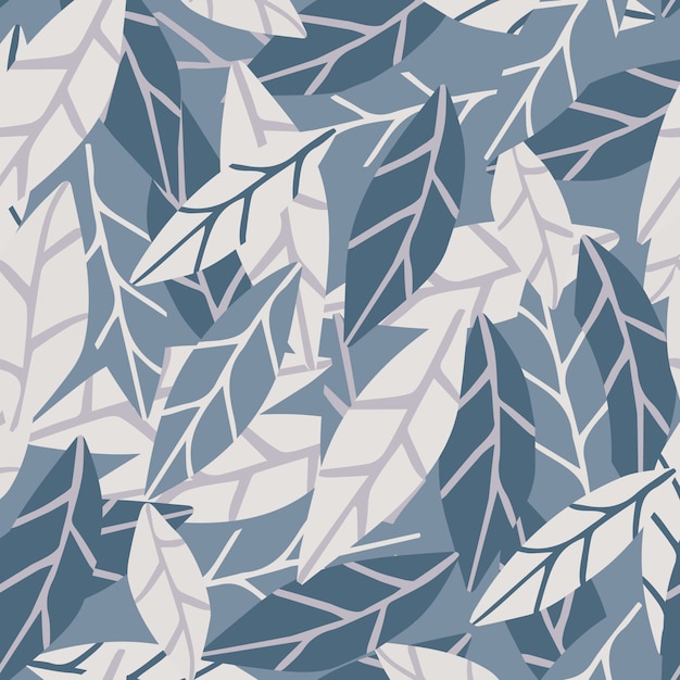 Abstract simple style leaves background