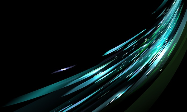 Abstract speed blurred light background