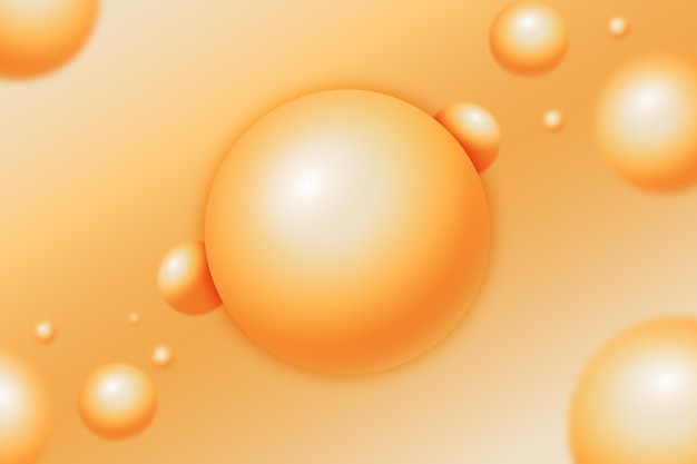 Abstract spheres background