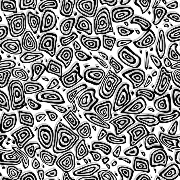 Abstract spotted background vector seamless pattern