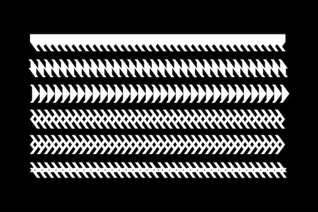 Abstract stripe element for streetwear cyberpunk