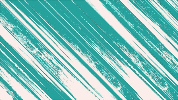 Abstract Stripes Green Grunge Texture In White Background