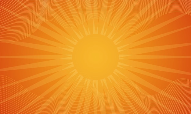 Vector abstract sunlight gradient background