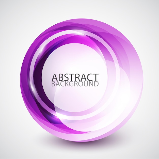 Abstract swirl sphere background