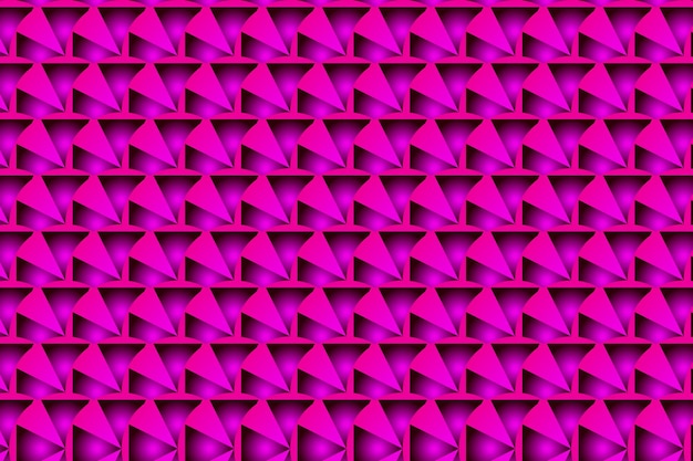 Abstract symmetrical pattern in purple and pink