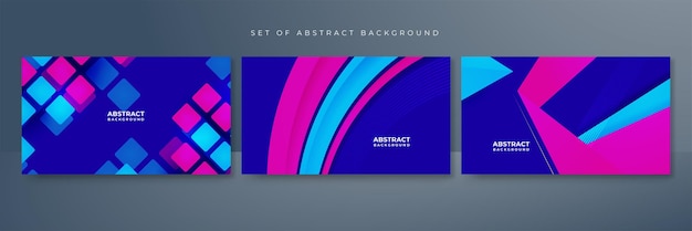 Abstract technology background with blue and pink color gradient Hitech computer digital technology concept Abstract technology communication vector illustration