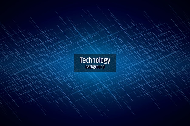 Vector abstract technology background