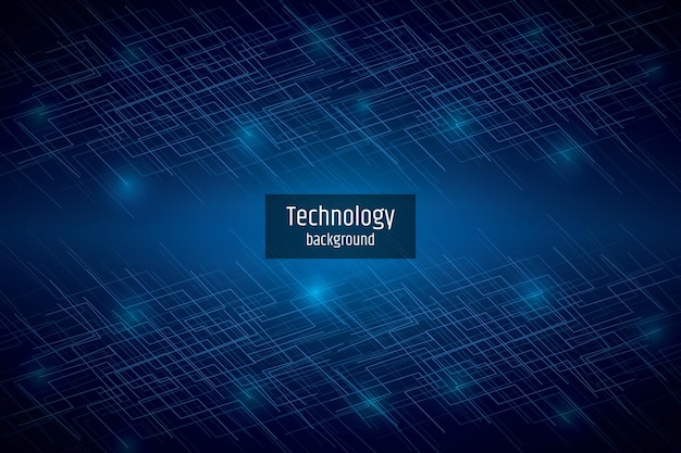 Vector abstract technology background