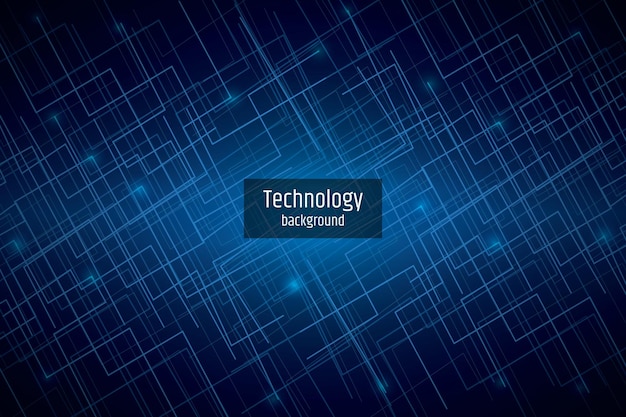 Vector abstract technology background