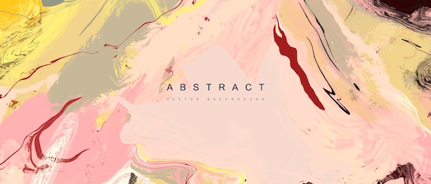 Abstract template horizontal banner