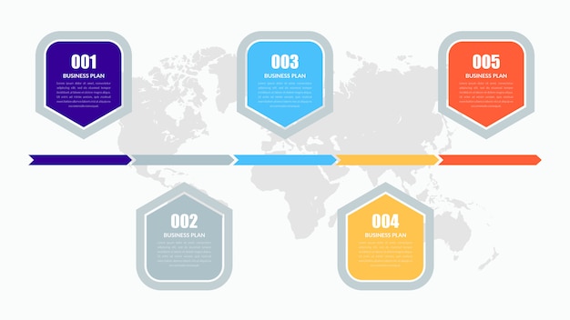 Abstract Timeline Infographic   