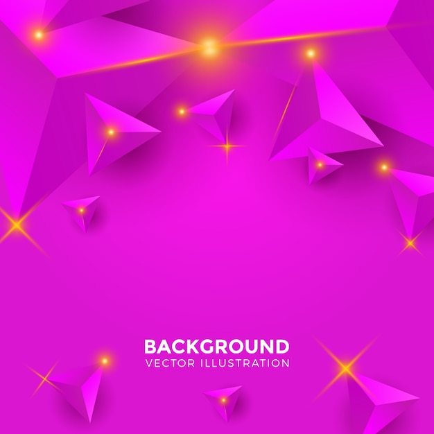 Abstract Triangle Background