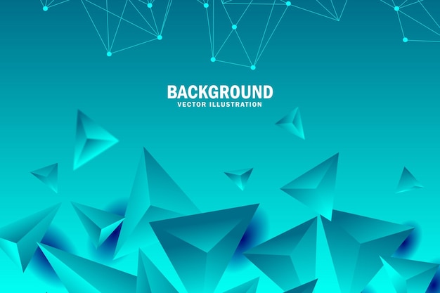 Abstract triangle background