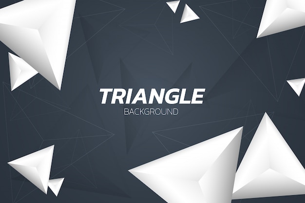 Abstract Triangles Background