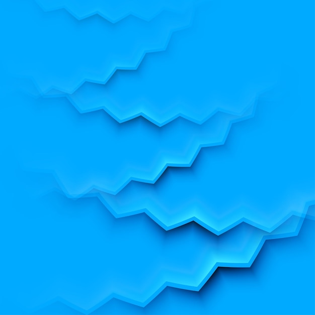 Abstract vector background with blue layers