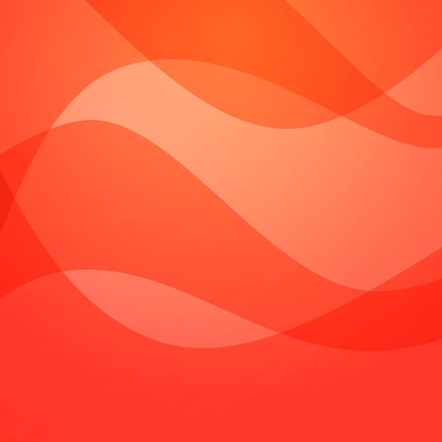 Abstract vector background with wavy texture Colorful orange wallpaper for banner cover or presentation