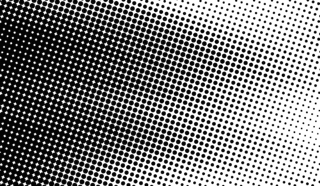 Abstract vector grunge halftone distorted shapes background banner