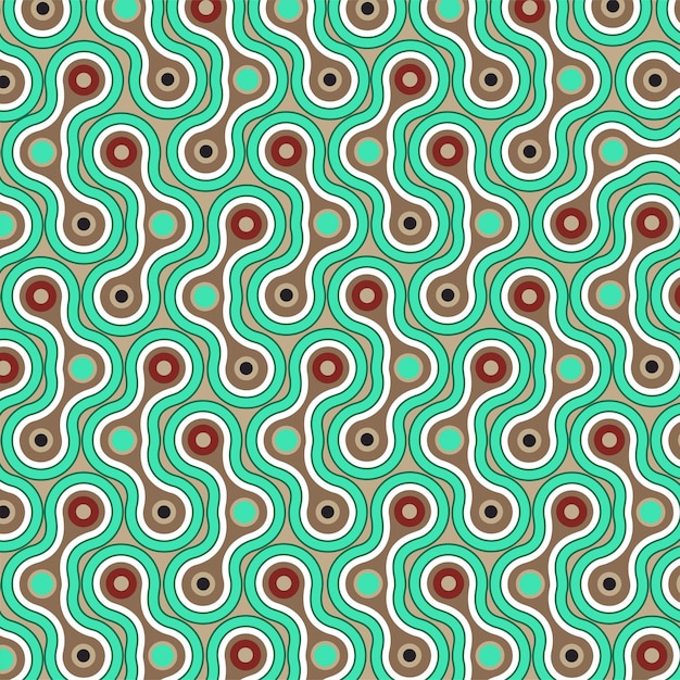 Abstract vector pattern background illustration