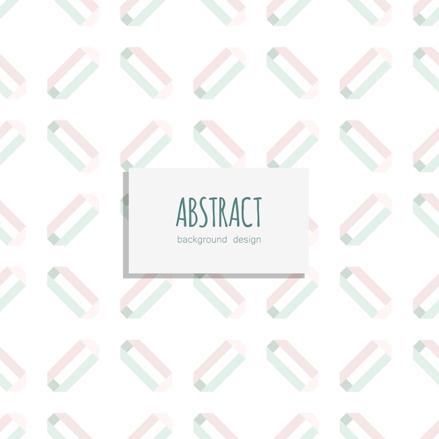 Abstract vector seamless pattern - minimalistic design